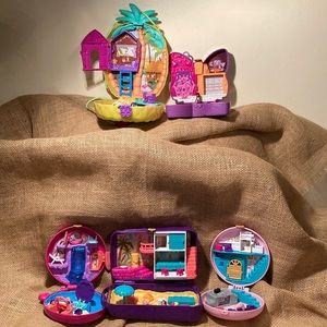 5 Polly Pocket (incomplete sets)